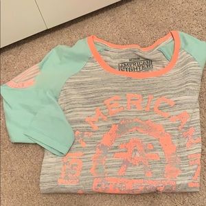 American fighter women’s shirt